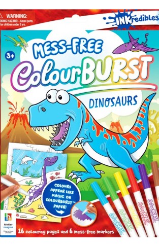 Inkredibles Colour Burst 7 Dinosaurs